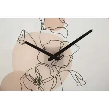 ZEGAR NAŚCIENNY FLOWER -B- 40X3,5 cm